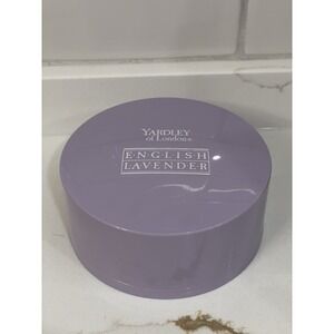 Vintage Yardley English Lavender Dusting Powder‎ Puff Scented Perfumed 2 oz New